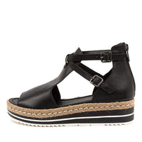 Women's Django & Juliette Alexys in Black Leather. Sku: DJ15634BLALE
