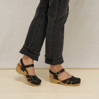 Women's Dansko Margreta Mary Jane Clog in Black. Sku: 70021421
