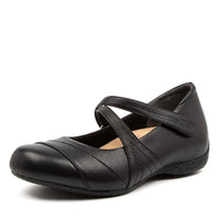 Women's Ziera Xray in Black Leather sku: ZR10073BLALE