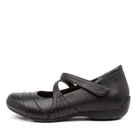 Women's Ziera Xray in Black Leather sku: ZR10073BLALE