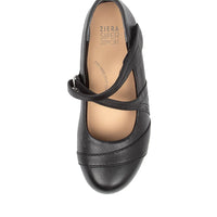Women's Ziera Xray in Black Leather sku: ZR10073BLALE